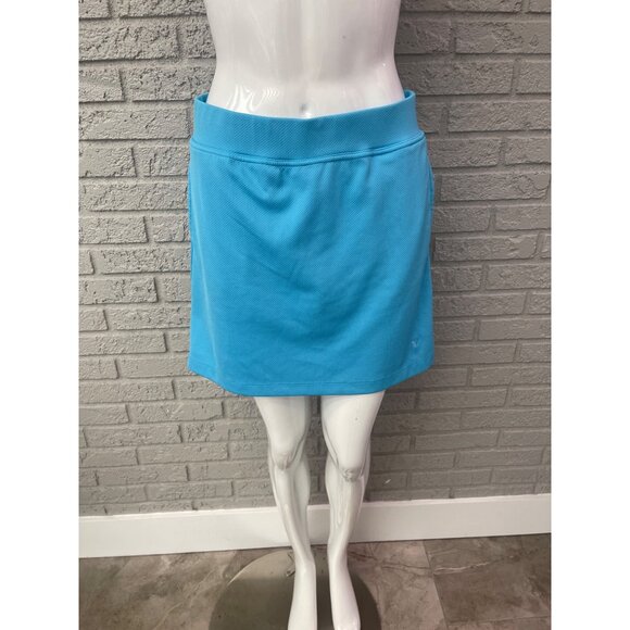 Callaway Women Blue Textured Skort With Pockets Size M - Picture 1 of 8